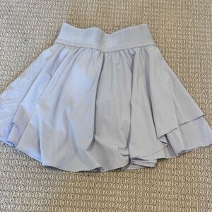 Lululemon Athletica Light Blue Skater Skirt